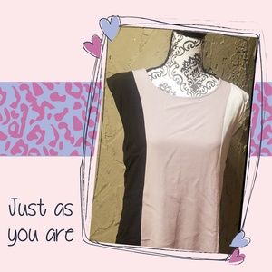 Block color shift dress